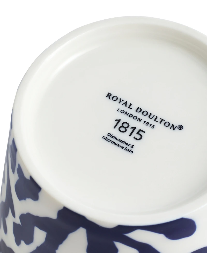 Royal Doulton 1815 Pacific Mixed-Pattern Mugs, Set of 4