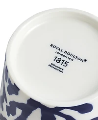Royal Doulton 1815 Pacific Mixed-Pattern Mugs, Set of 4