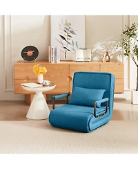 Streamdale Convertible Sofa Bed for Adults 5-in-1 Foldable Chair with Adjustable Backrest and Pillow