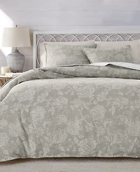 Charter Club Jacobean Chenille 3-Pc. Duvet Set, King, Exclusively at Macy's