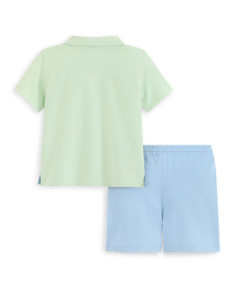 Scotch & Soda Big Boys 2-Piece Baby French Terry T-Shirt and Shorts Set
