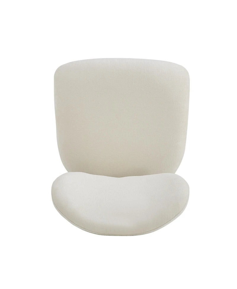 Streamdale Upholstered Dining Chairs With Metal Legs (Set of 2),Beige