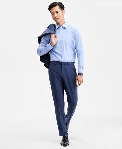 Hugo by Boss Men's Modern-Fit Plaid Suit Pants