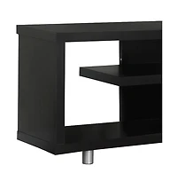 Wood Tv Stand with Open Shelving for Flat Screen TVs and Media Equipment
