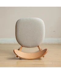 Streamdale Solid Oak Dining Chair, North American, Fas Grade, Natural Wood, Dirt-Free, Simple, Elegant Style
