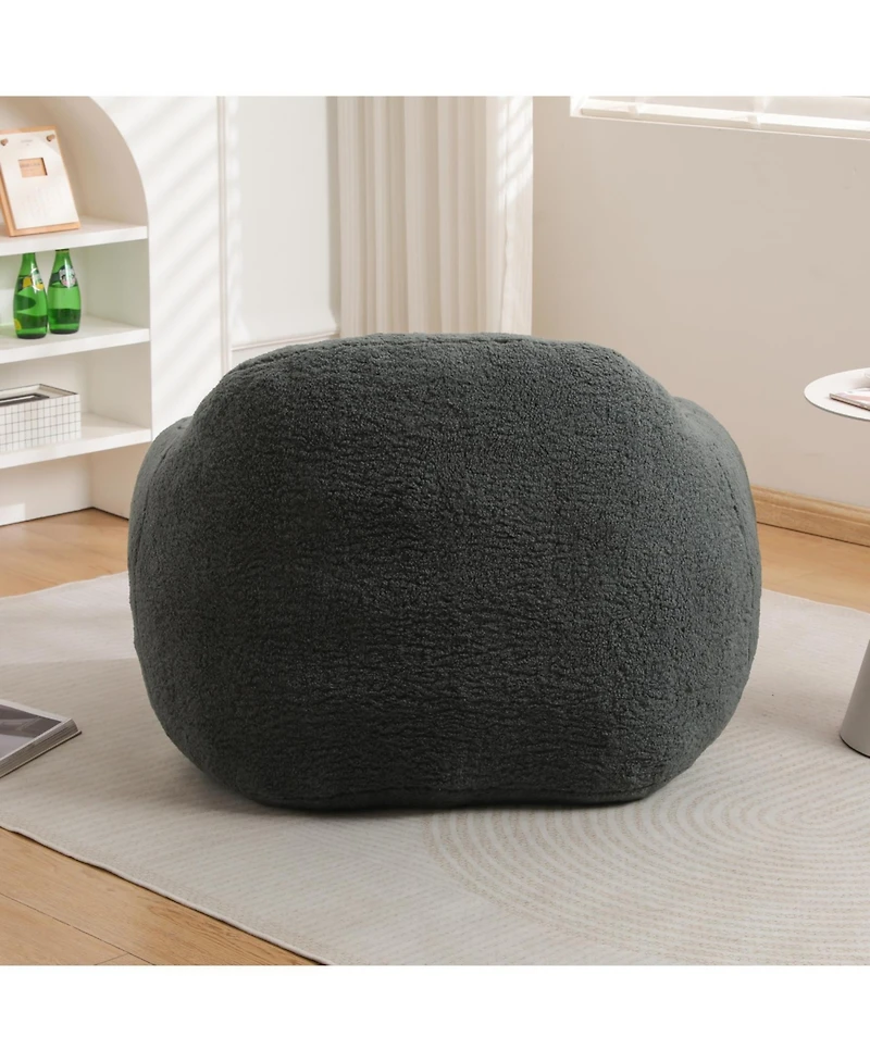 Streamdale Comfy Bean Bag Chair with Armrest and Memory Foam Filler