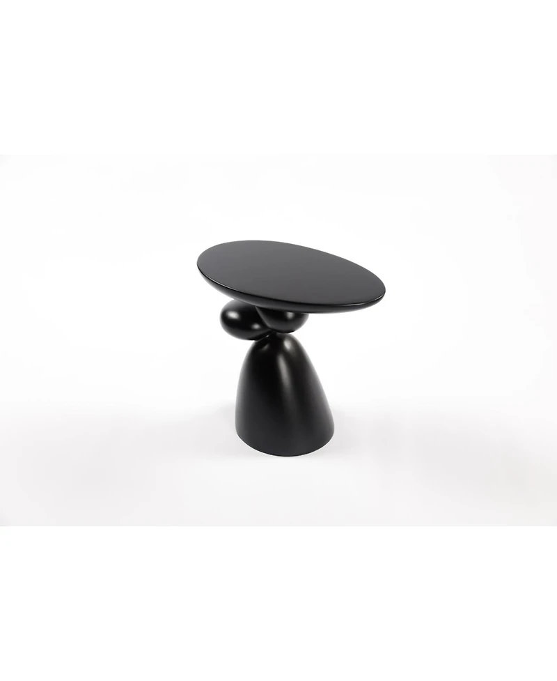 Streamdale Furniture Fiberglass End Table Modern Decor for Any Room