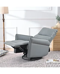 Streamdale Modern Rocking Recliner Swivel, Recline, Relax
