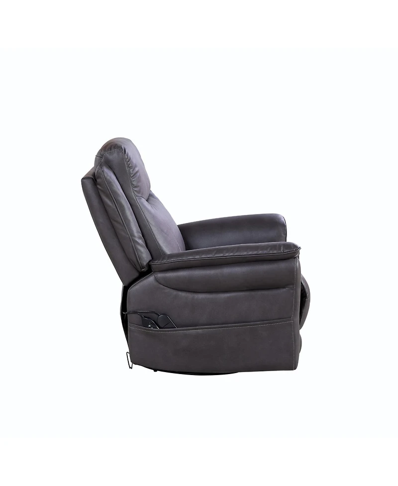 Streamdale Okra Motor Rocking and 240 Degree Swivel Single Sofa Seat recliner Chair Infinite Position