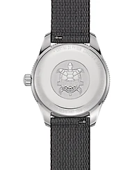 Certina Women's Swiss Ds Heritage Black Nylon Strap Watch 38mm