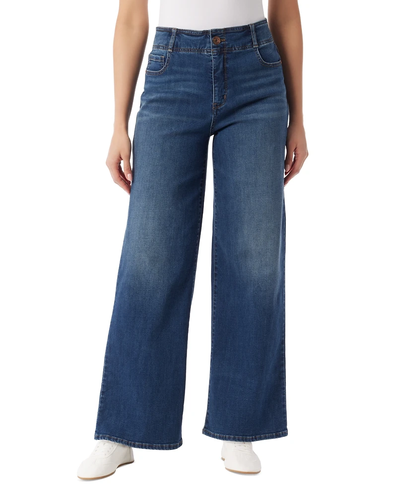 Gloria Vanderbilt Women's Shape Effect Wide-Leg Jeans