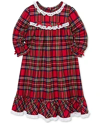 Little Me Baby Girls Plaid Nightgown