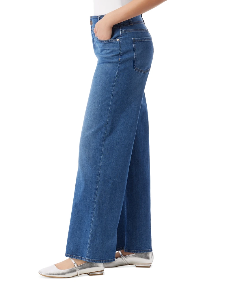 Gloria Vanderbilt Women's Shape Effect Wide-Leg Jeans