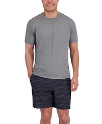 Spyder Men's Short Sleeve Drop Needle Crewneck Swim Shirt