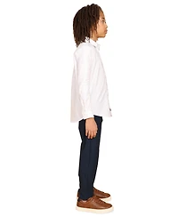 B By Brooks Brothers Big Boys Stretch Woven Pants