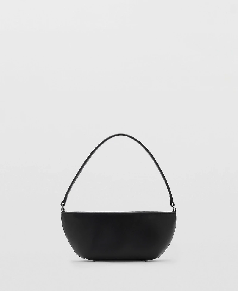 Mango Women's Oval Shoulder Bag