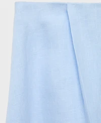 Mango Women's Pleat Detail Linen Skirts