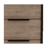 Five Drawer Standard Chest for Bedroom Storage and Clothes Organization