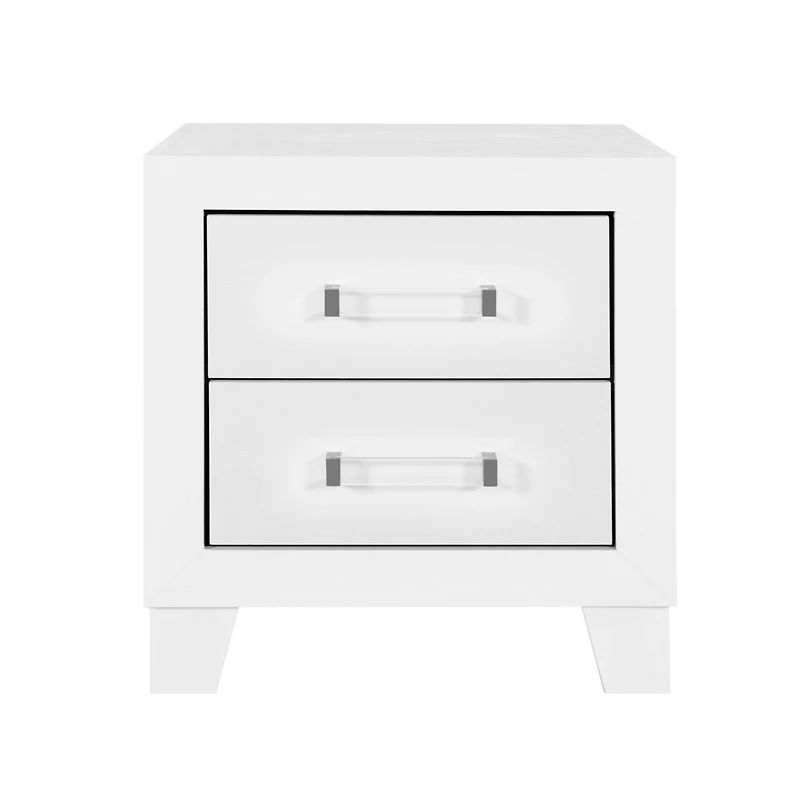 Nightstand with Drawer – Compact Bedside Table for Storage