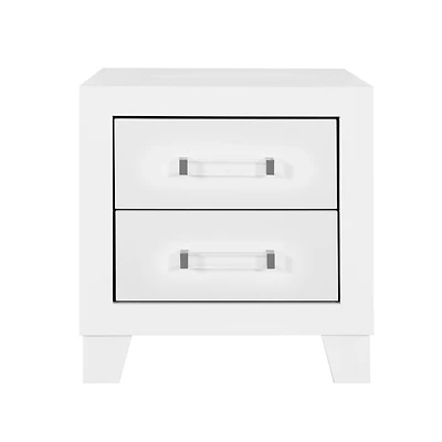 Nightstand with Drawer – Compact Bedside Table for Storage