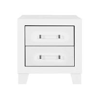 Nightstand with Drawer – Compact Bedside Table for Storage