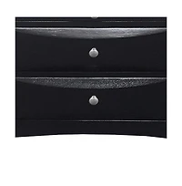 Three Drawer Nightstand – Sleek and Practical Bedroom Storage Piece