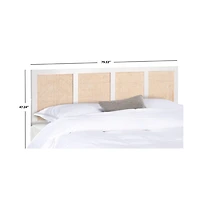 Vienna Cane King Headboard