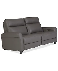 Thandler -Pc. Leather Sofa with Power Recliners