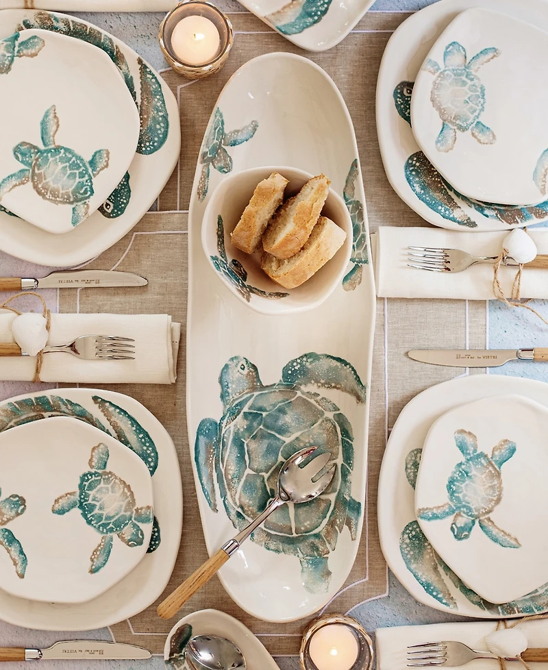 Vietri Tartaruga Long Oval Platter
