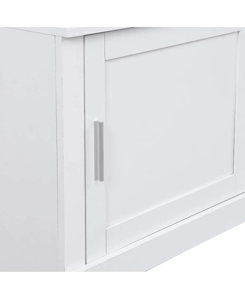 Streamdale On-Trend Hall Tree with Bench, Coat Rack & Shoe Storage