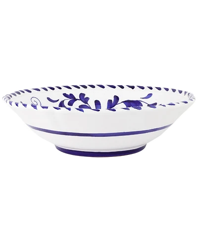 Vietri Arezzo Cobalt Serving Bowl