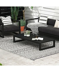 Reversible Outdoor Rug: Waterproof Plastic Straw Carpet for Outdoor and Rv Use