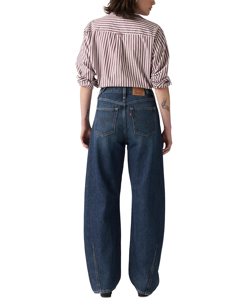 Levi's Women's Cinch High-Rise Barrel-Leg Jeans