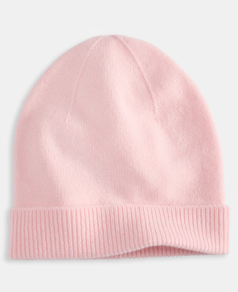 Charter Club 100% Cashmere Cuffed Beanie, Created for Macys