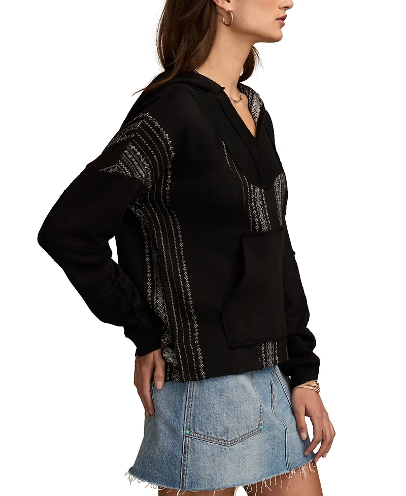Lucky Brand Novelty Baja Hoodie