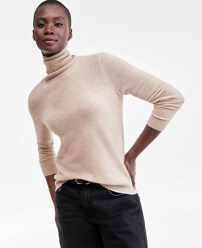 Charter Club Women's 100% Cashmere Turtleneck Sweater, Macy's Exclusive