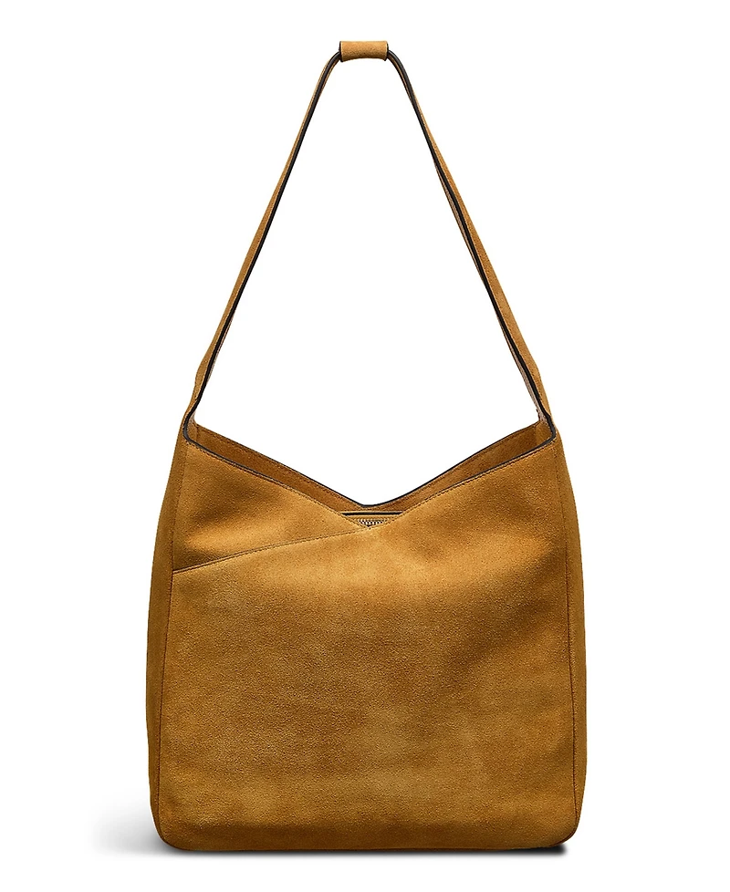 Radley London Alpha Road Suede Small Zip Top Shoulder Bag