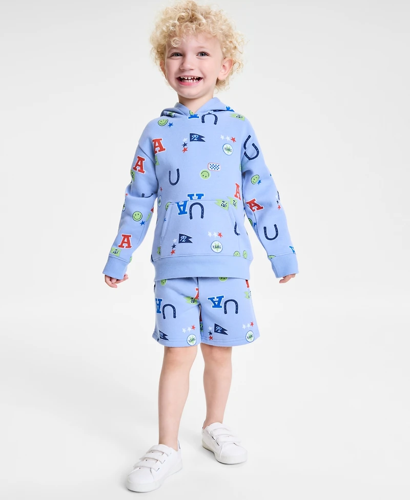 Epic Threads Toddler Boys 2T-4T 2-Pc. Soft Fleece Printed Set, Exclusively at Macy's