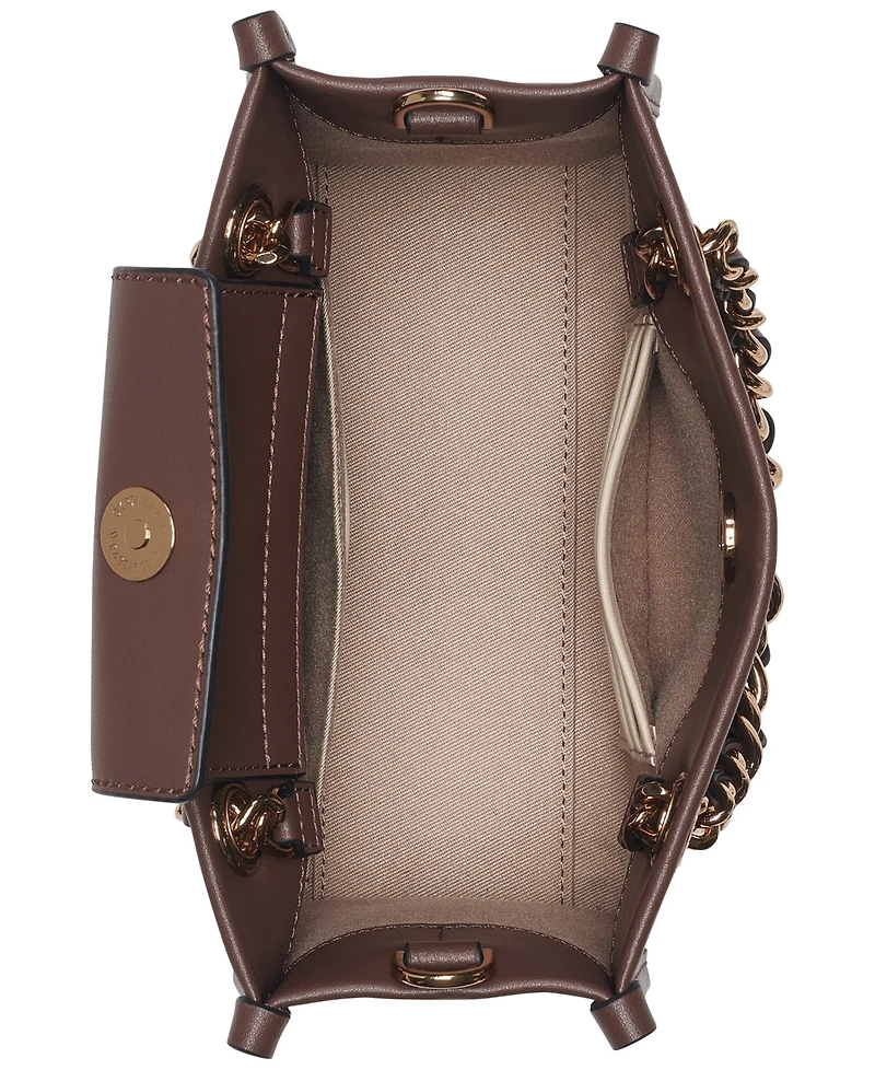 Karl Lagerfeld Paris Savoie Leather Crossbody