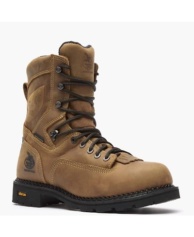 Georgia Boot Men's Comfort Core Waterproof Low Heel Logger Work