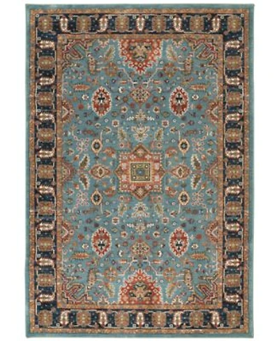 Closeout Karastan Spice Market Deir Aquamarine Area Rugs