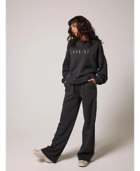 Lovall Women's All Szn Organic Oversized Sweatshirt Four