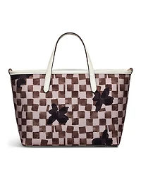 Radley London Southwell Gardens Check Medium Open Top Tote Bag