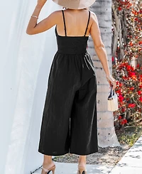 Cupshe Women's Elegant Palazzo Jumpsuit