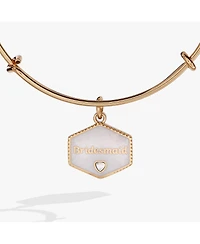 Bridesmaid Bangle Bracelet