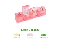 Sukuos Large Weekly Pill Organizer 7 Day (4 Times a Day)