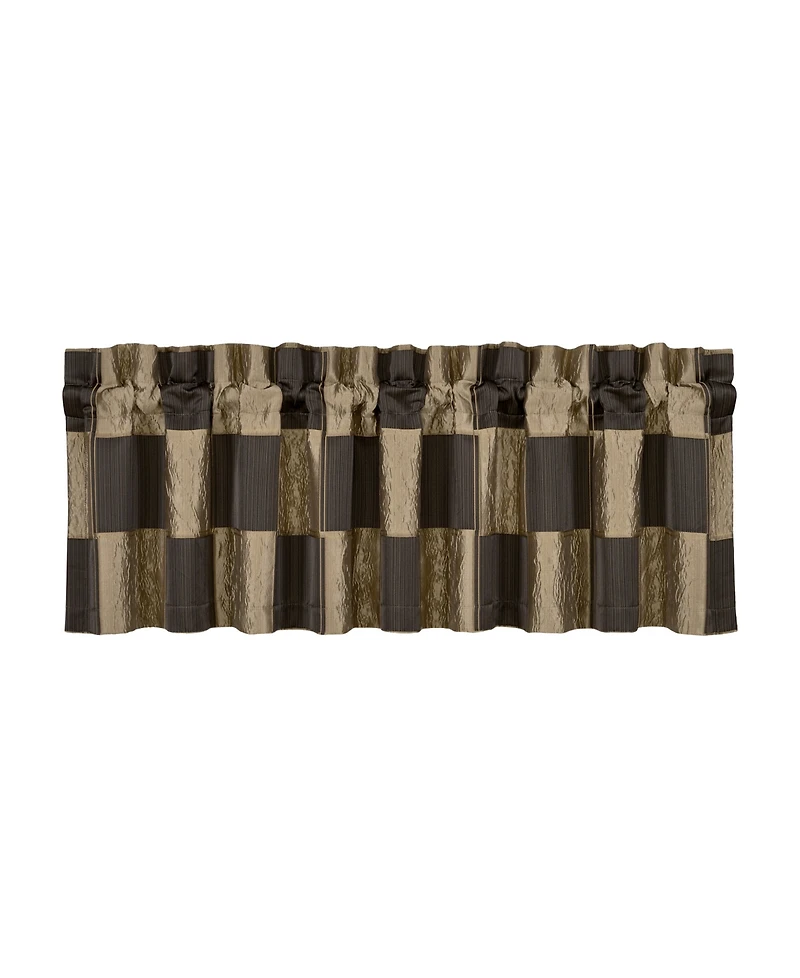 J Queen New York Brando Window Straight Valance, 18" x 88"