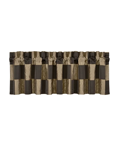 J Queen New York Brando Window Straight Valance, 18" x 88"