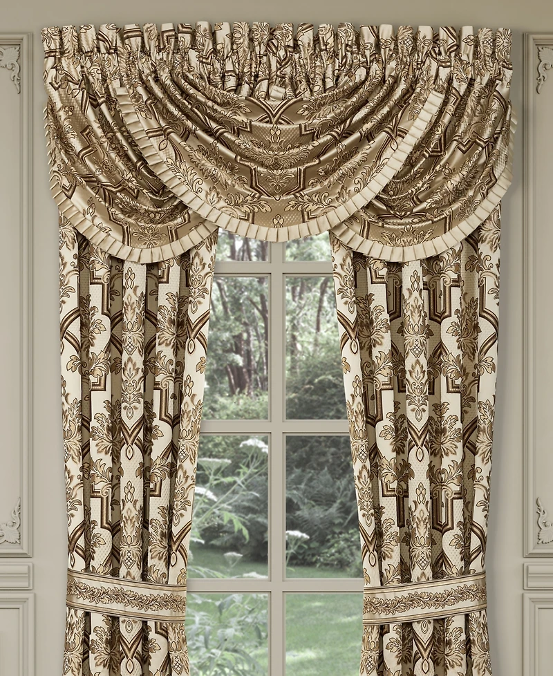 J Queen New York Gold Coast Window Panel Pair