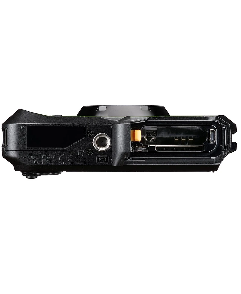 Pentax Ricoh Wg-8 All-Weather Camera, Green